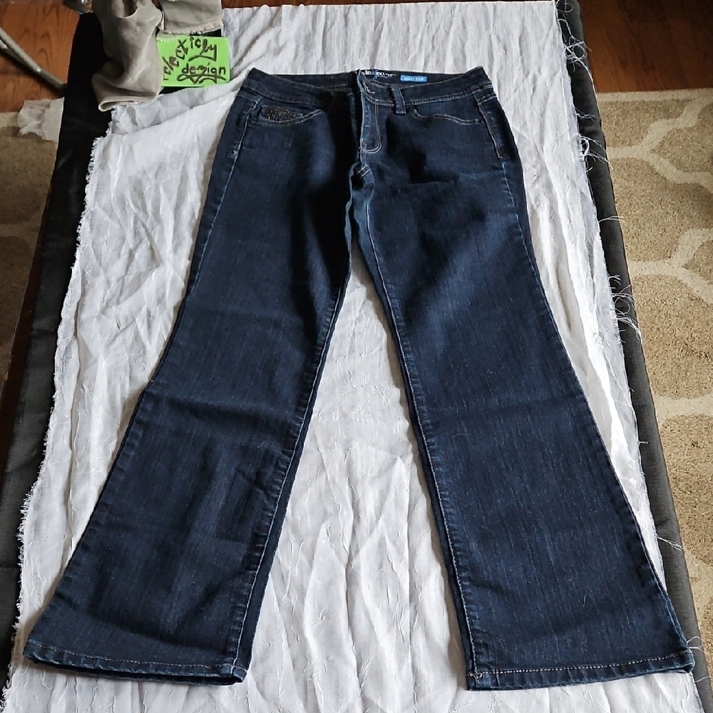 Style & Co. Dark Blue Flare Jeans